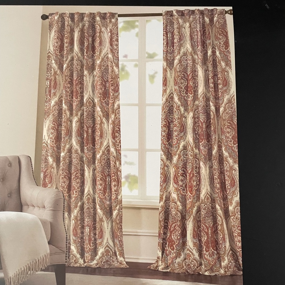 Multi color window panel - pair